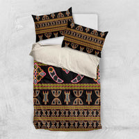 Bamenda Toghu Bedding Set Traditional Attire Pattern