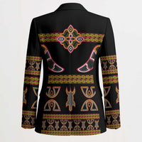 Bamenda Toghu Blazer Traditional Attire Pattern