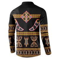 Bamenda Toghu Button Sweatshirt Traditional Attire Pattern