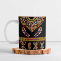 Bamenda Toghu Ceramic Mug Traditional Attire Pattern