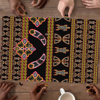 Bamenda Toghu Puzzle Traditional Attire Pattern
