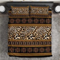 Cameroon Cheetah Toghu Pattern Bedding Set