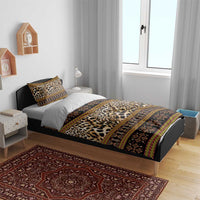 Cameroon Cheetah Toghu Pattern Bedding Set