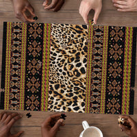 Cameroon Cheetah Toghu Pattern Puzzle