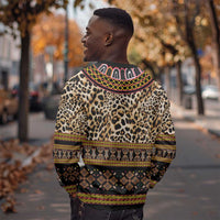 Cameroon Cheetah Toghu Pattern Sweatshirt