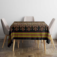 Cameroon Cheetah Toghu Pattern Tablecloth
