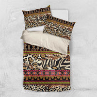 Cameroon Toghu Bedding Set Wild Animal Skins Seamless Pattern