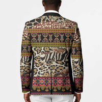 Cameroon Toghu Blazer Wild Animal Skins Seamless Pattern