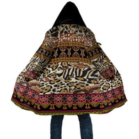 Cameroon Toghu Cloak Wild Animal Skins Seamless Pattern