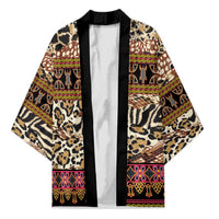 Cameroon Toghu Kimono Wild Animal Skins Seamless Pattern