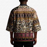 Cameroon Toghu Kimono Wild Animal Skins Seamless Pattern