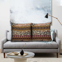 Cameroon Toghu Pillow Cover Wild Animal Skins Seamless Pattern