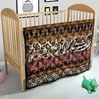 Cameroon Toghu Quilt Wild Animal Skins Seamless Pattern
