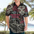 Personalized Japanese Kitsune Mask Hawaiian Shirt With Polynesian Arty Style - Wonder Print Shop