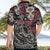 Personalized Japanese Kitsune Mask Hawaiian Shirt With Polynesian Arty Style - Wonder Print Shop