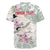 Personalized Japanese Shirasagi Bird Rugby Jersey Sakura and Hibiscus Polynesian Pattern - Wonder Print Shop