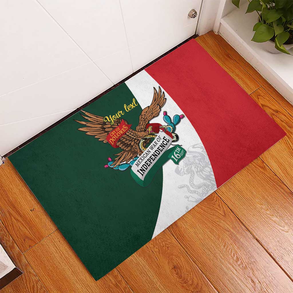 iViva Mexico Eagle Personalized Rubber Doormat Mexican Independence Day Fiesta - Wonder Print Shop