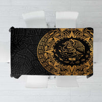 Mexican Aztec Tablecloth Golden Coat of Arm - Wonder Print Shop