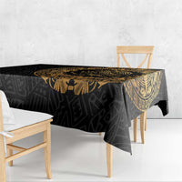 Mexican Aztec Tablecloth Golden Coat of Arm - Wonder Print Shop