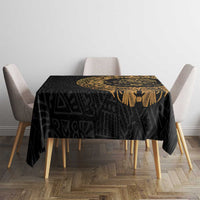 Mexican Aztec Tablecloth Golden Coat of Arm - Wonder Print Shop