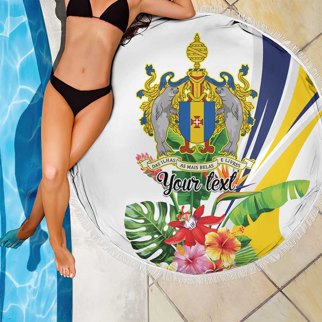 Madeira Pearl of the Atlantic Personalized Beach Blanket - Wonder Print Shop