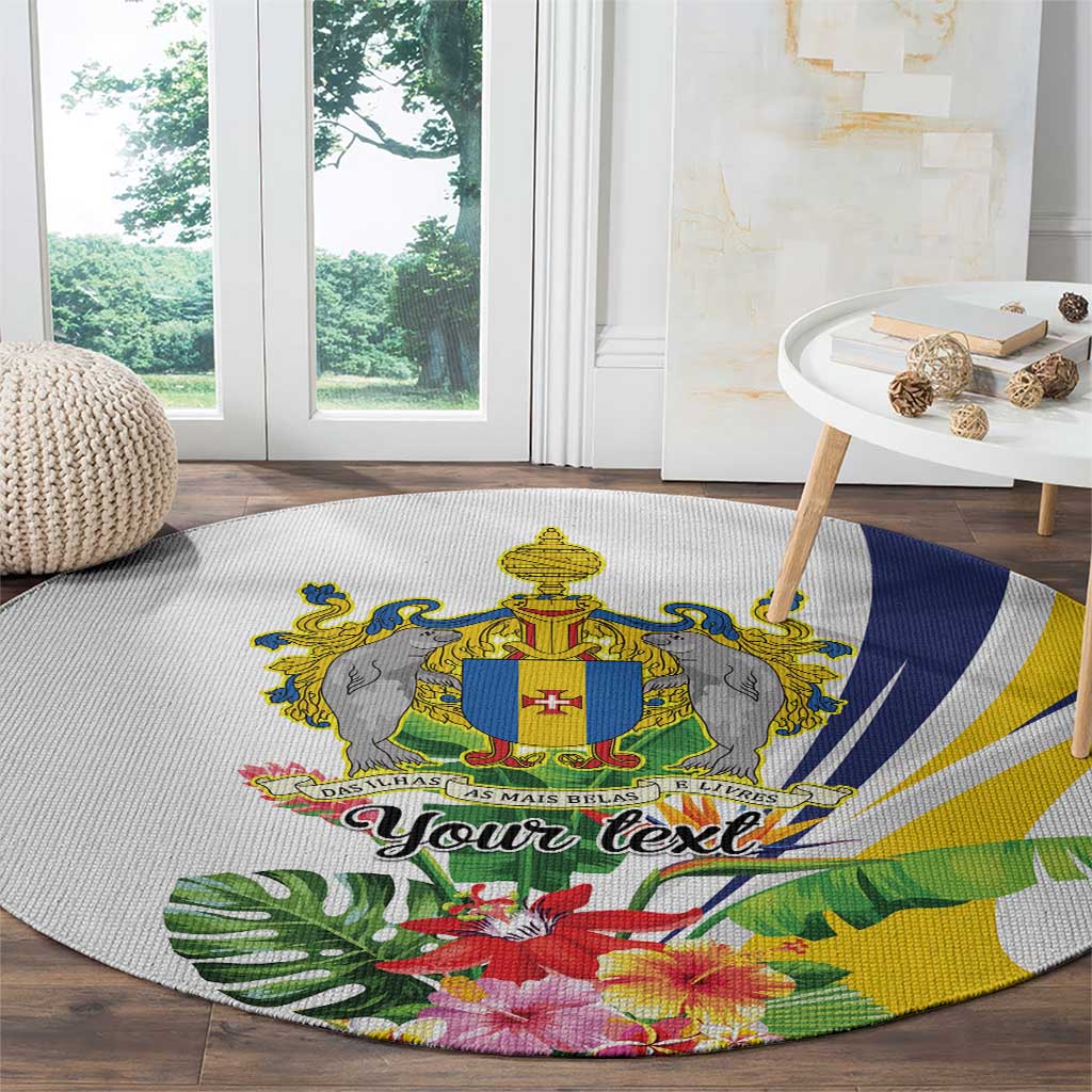 Madeira Pearl of the Atlantic Personalized Round Carpet - Wonder Print Shop