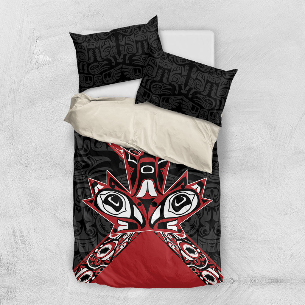 Canada Indigenous Heritage Bedding Set First Nations Inuit Metis Pride