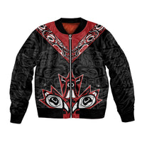 Canada Indigenous Heritage Personalized Bomber Jacket First Nations Inuit Metis Pride