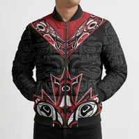 Canada Indigenous Heritage Personalized Bomber Puffer Jacket First Nations Inuit Metis Pride