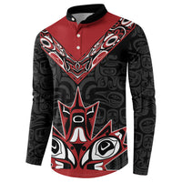 Canada Indigenous Heritage Personalized Button Sweatshirt First Nations Inuit Metis Pride