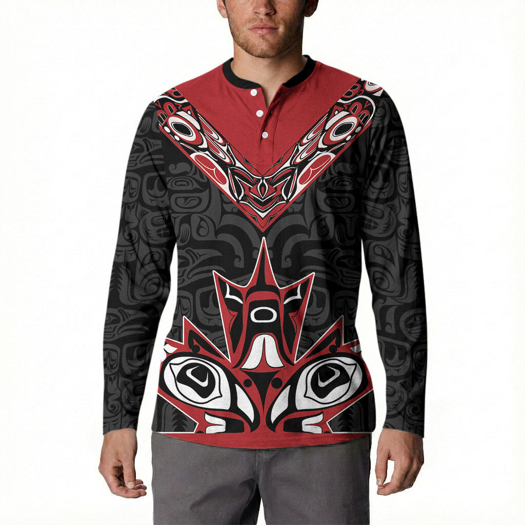 Canada Indigenous Heritage Personalized Button Sweatshirt First Nations Inuit Metis Pride