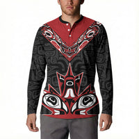 Canada Indigenous Heritage Personalized Button Sweatshirt First Nations Inuit Metis Pride