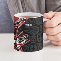 Canada Indigenous Heritage Personalized Ceramic Mug First Nations Inuit Metis Pride