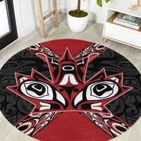 Canada Indigenous Heritage Round Carpet First Nations Inuit Metis Pride