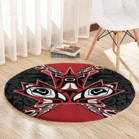 Canada Indigenous Heritage Round Carpet First Nations Inuit Metis Pride