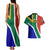 South Africa Springboks Couples Matching Tank Maxi Dress And Hawaiian Shirt with Kente Pattern and South African Flag LT9 - Wonder Print Shop