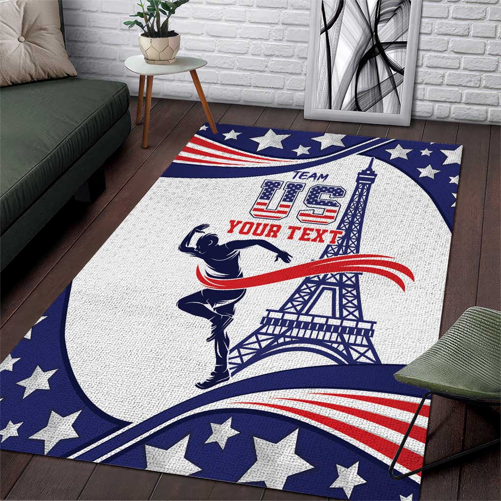 Personalized USA Athletics Area Rug One For All Summer Sport LT9 - Wonder Print Shop