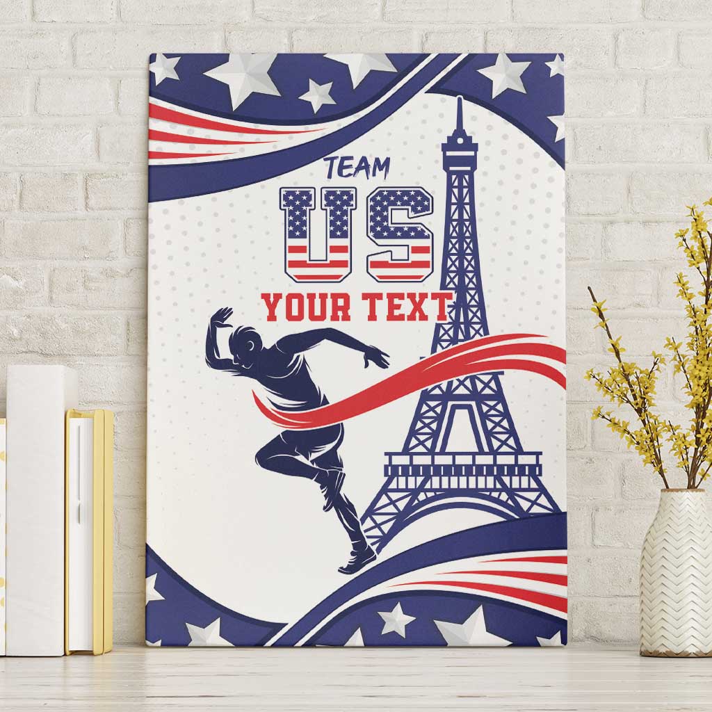 Personalized USA Athletics Canvas Wall Art One For All Summer Sport LT9 - Wonder Print Shop