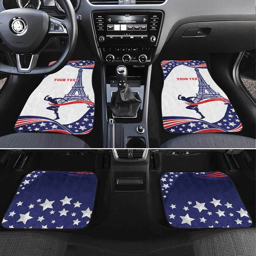 Personalized USA Athletics Car Mats One For All Summer Sport LT9 - Wonder Print Shop