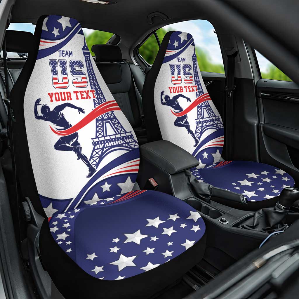 Personalized USA Athletics Car Seat Cover One For All Summer Sport LT9 - Wonder Print Shop