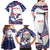 Personalized USA Athletics Family Matching Off Shoulder Maxi Dress and Hawaiian Shirt One For All Summer Sport LT9 - Wonder Print Shop