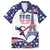 Personalized USA Athletics Family Matching Puletasi and Hawaiian Shirt One For All Summer Sport - Wonder Print Shop