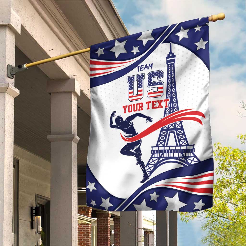 Personalized USA Athletics Garden Flag One For All Summer Sport - Wonder Print Shop