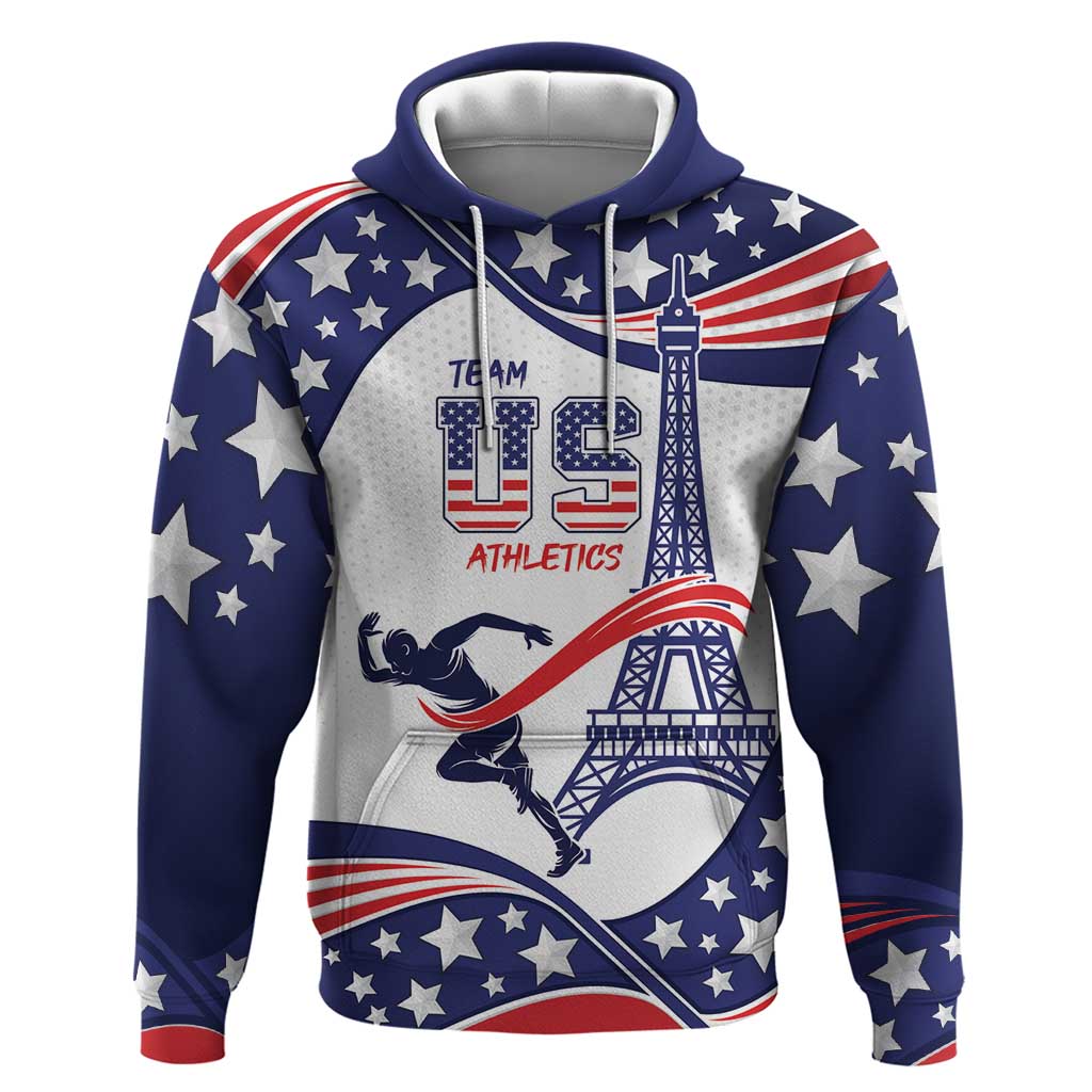 Personalized USA Athletics Hoodie One For All Summer Sport - Wonder Print Shop