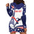 Personalized USA Athletics Hoodie Dress One For All Summer Sport - Wonder Print Shop