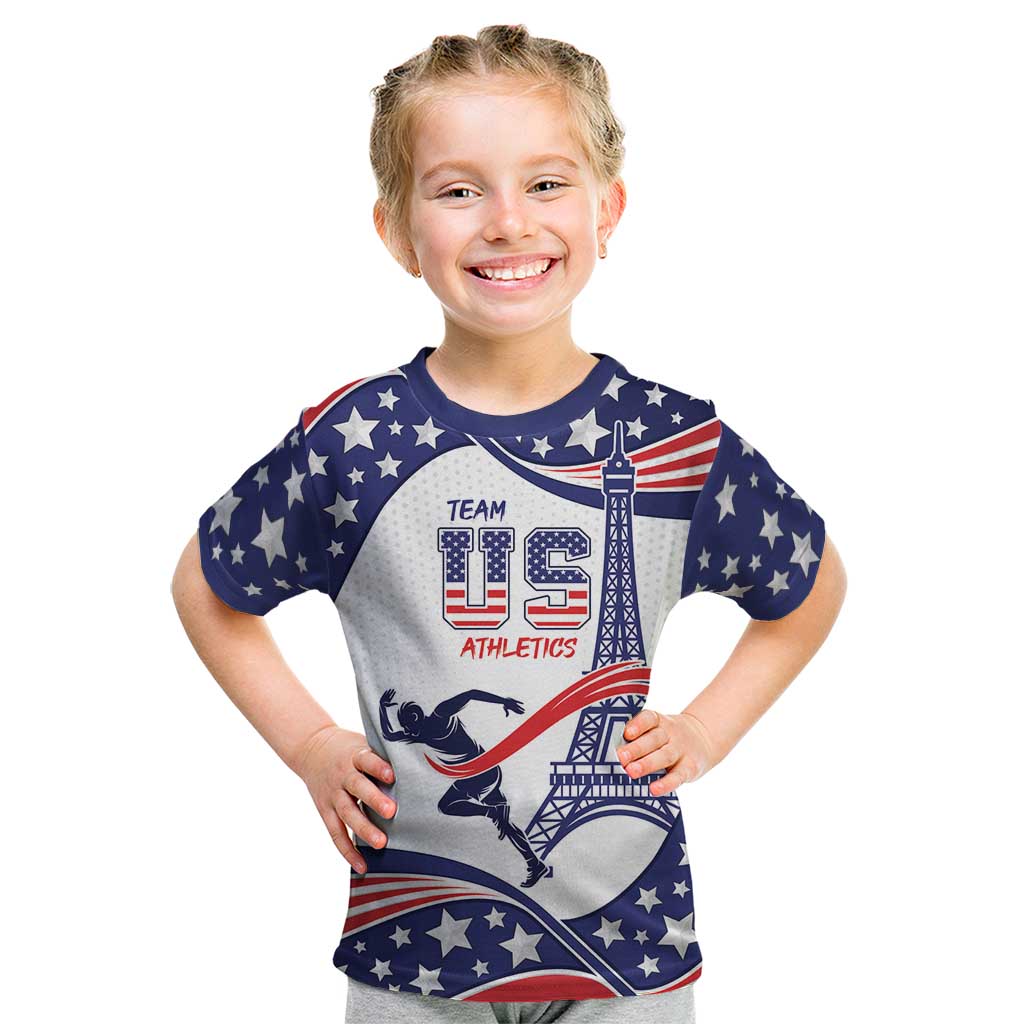 Personalized USA Athletics Kid T Shirt One For All Summer Sport - Wonder Print Shop