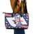 Personalized USA Athletics Leather Tote Bag One For All Summer Sport