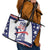 Personalized USA Athletics Leather Tote Bag One For All Summer Sport