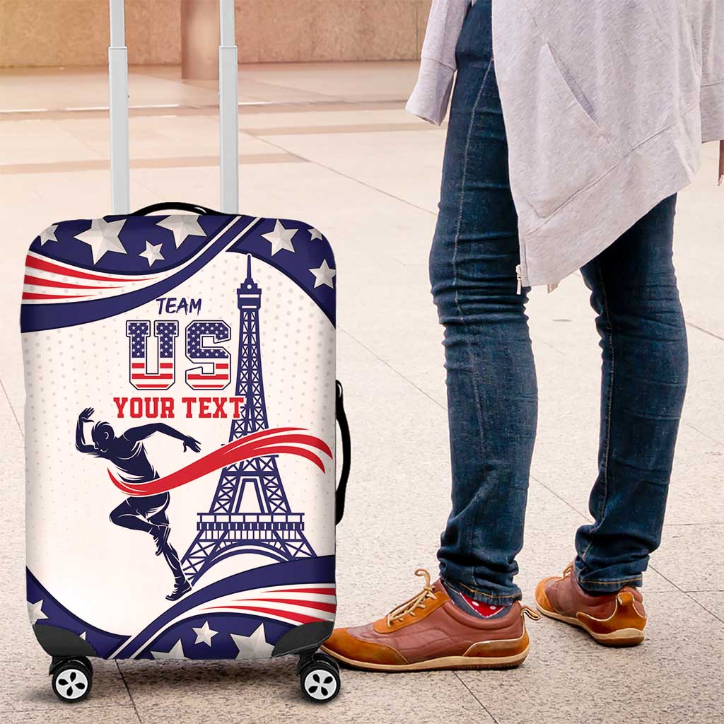 Personalized USA Athletics Luggage Cover One For All Summer Sport - Wonder Print Shop