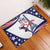 Personalized USA Athletics Rubber Doormat One For All Summer Sport